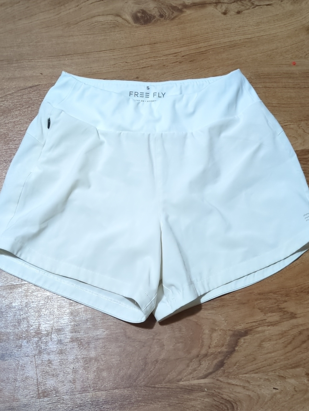 Free Fly Women's White Active Shorts